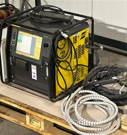 ESAB C2002i Orbital TIG welders with choice of open weld-head